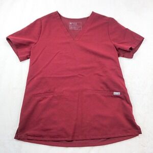 FIGS Catarina V Neck Scrub Top Technical Womens M 2 Pockets FW1100 1699